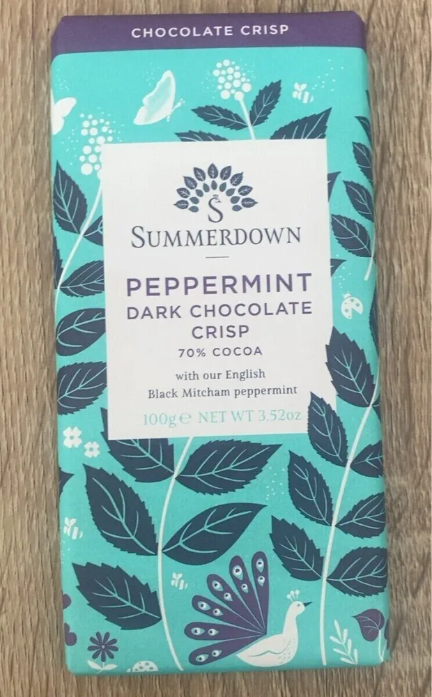 Peppermint Dark Chocolate Crisp