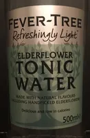 Tonic Water Elderflower