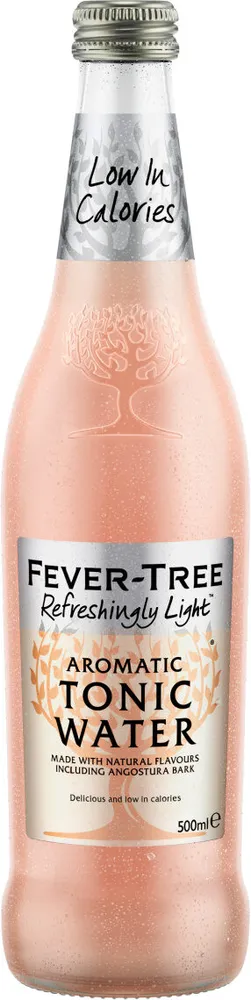 Refreshingly Light Aromatic Tonic Water