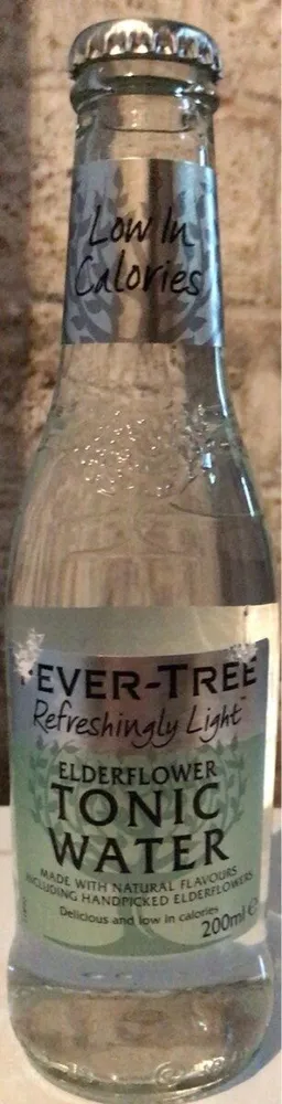 Elderflower Tonic Water