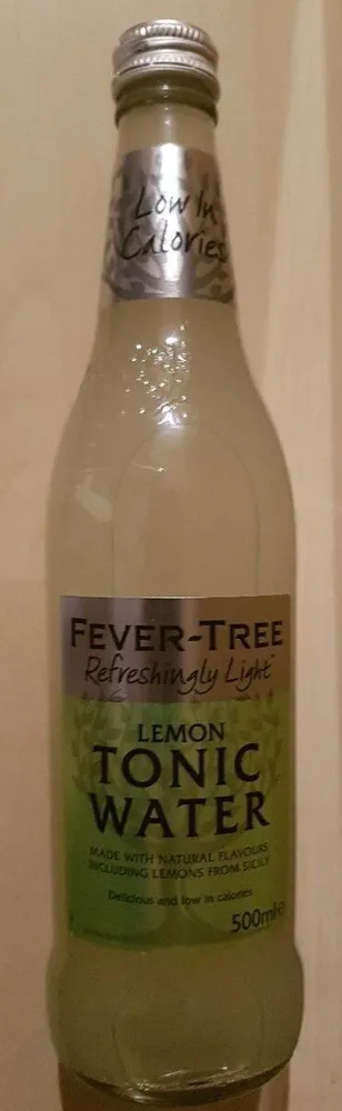 Lemon tonic water