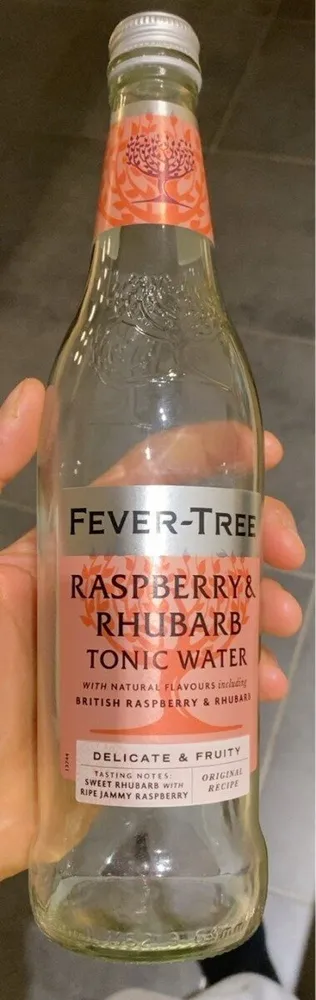 Fever-tree raspberry and rhubarb