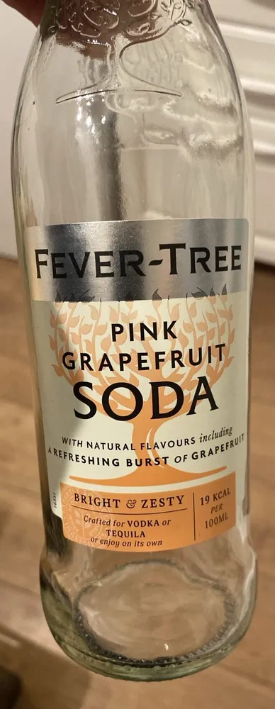 Sparkling pink grapefruit