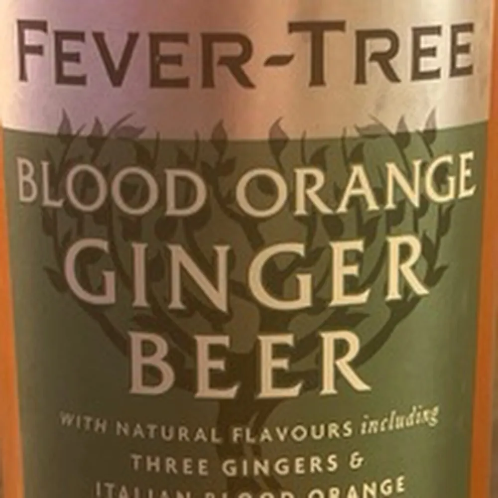 Blood Orange Ginger Beer