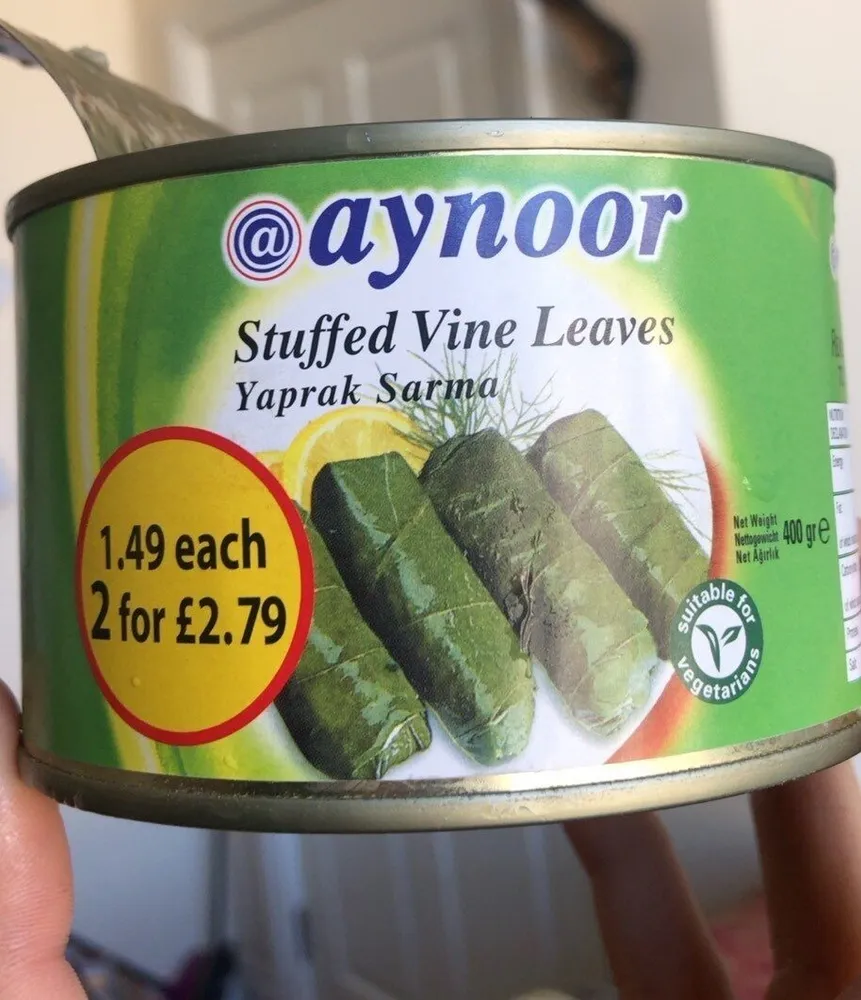 Stuffed vine leaves