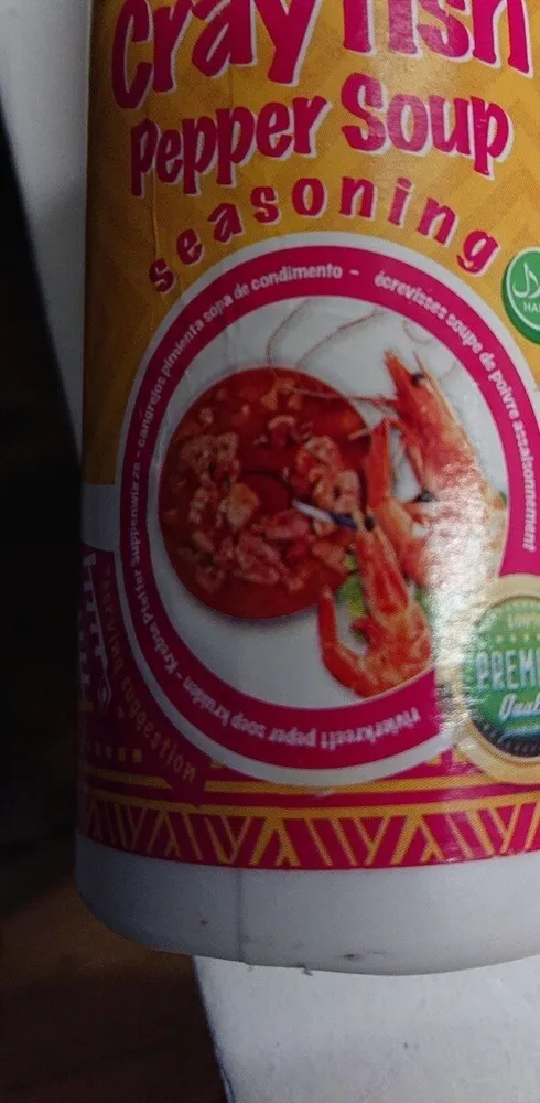 Crayfish pepper soup seasoning