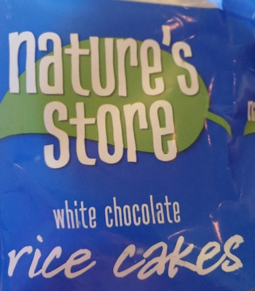white chocolate rice cakes