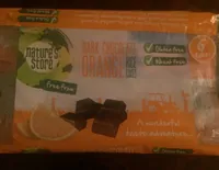 Dark chocolate & orange rice cakes