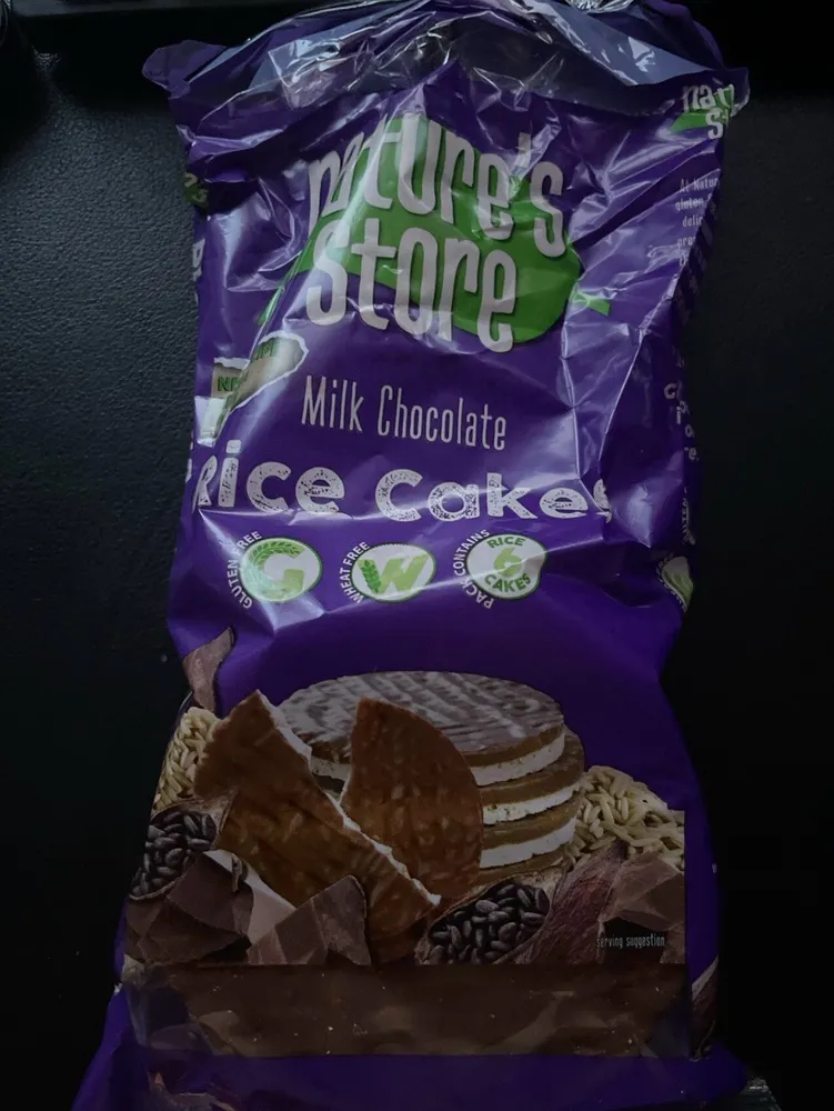 Milk Chocolate Rice Cake