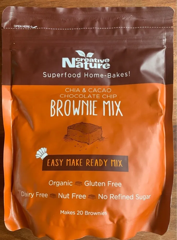 Chia & Cacao Chocolate Chip Brownie Mix