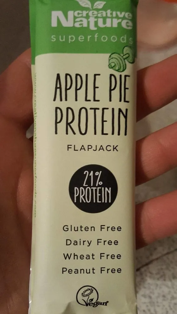 Flapjack Apple pie protéine bar