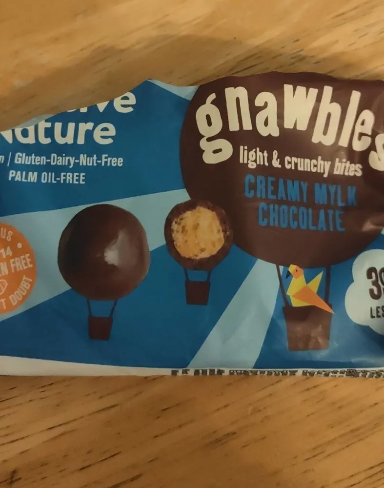 Gnawbles creamy mylk chocolate