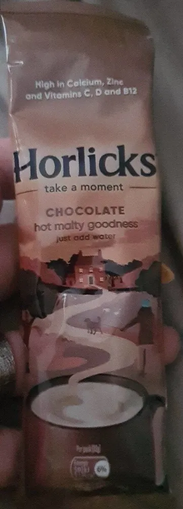 Horlicks Chocolate hot malty goodness