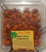 Giant spicy corn nuts