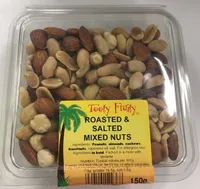Noix melangees roties et salées