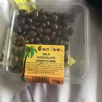 Milk chocolate honeycomb
