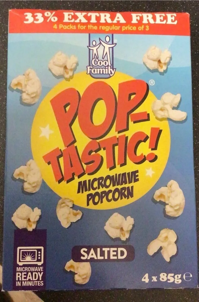 Pop Tastic Microwave Popcorn