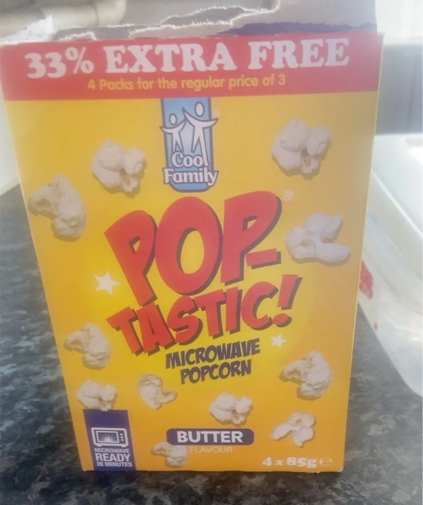poptastic microwave popcorn