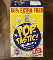 Pop-Tastic! Butter Microeave Popcorn