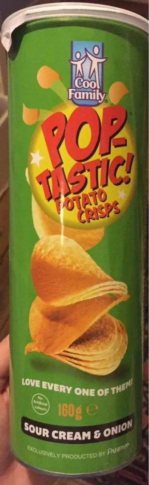 CRISPS (SOUR CREAM & ONION Nutritional Information