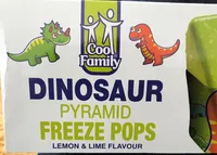 Dinosaur pyramid freeze pops