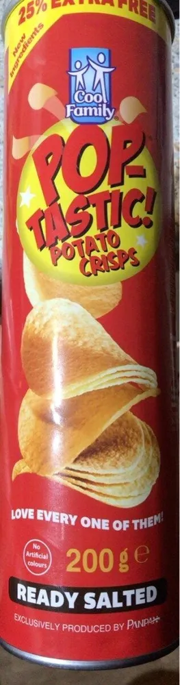 Pop- tastic (potato crisps)