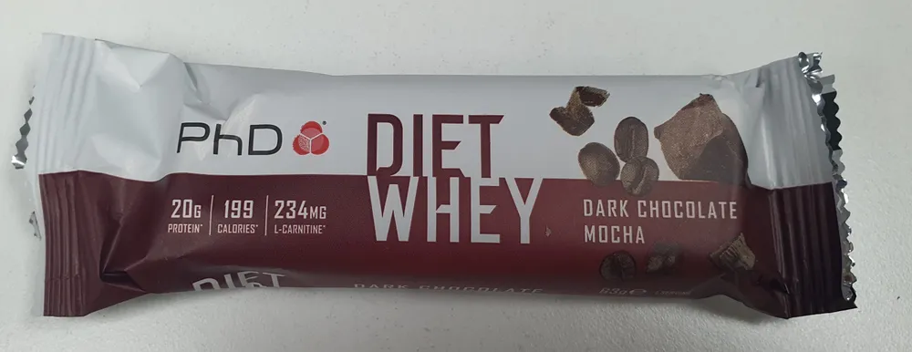 Diet whey dark chocolate mocha
