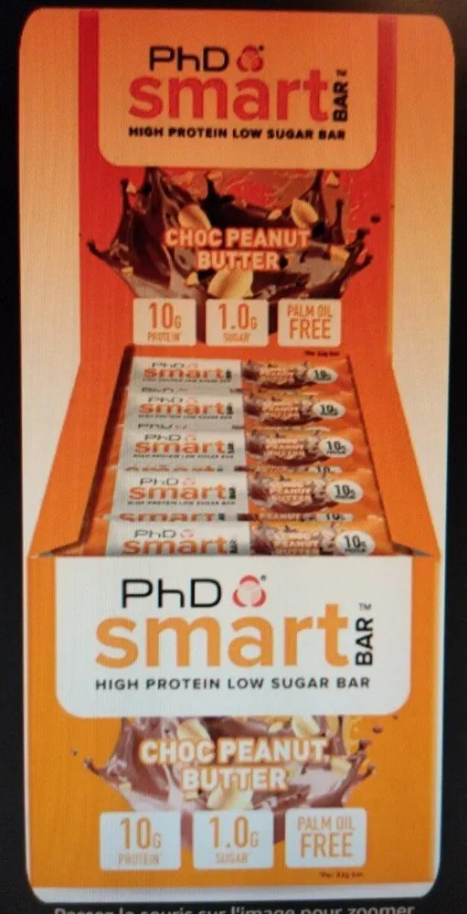 PhD Smart Bar Choc Peanut Butter