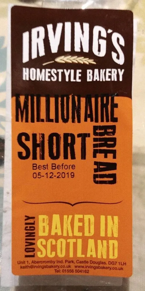Millionnaire short bread