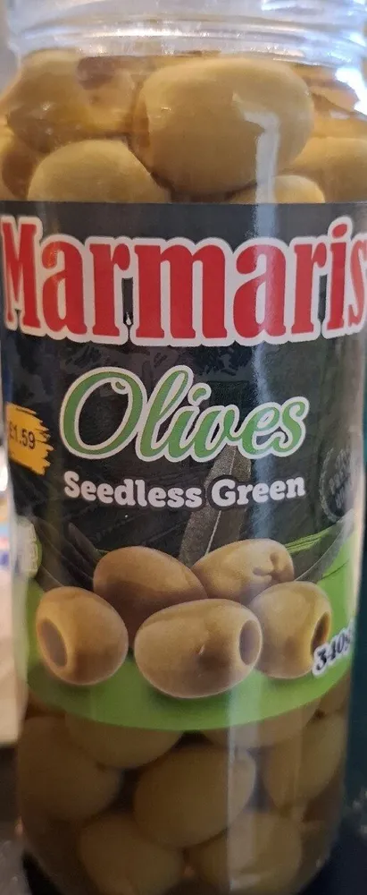 Seedless Green Olives