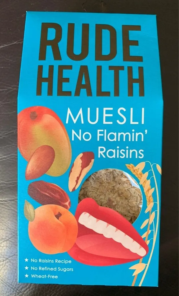 Muesli No Flamin' raisins