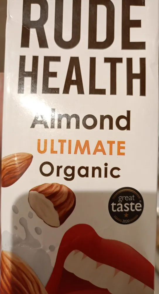 Almond Drink organic - Rude Health - 1 imp