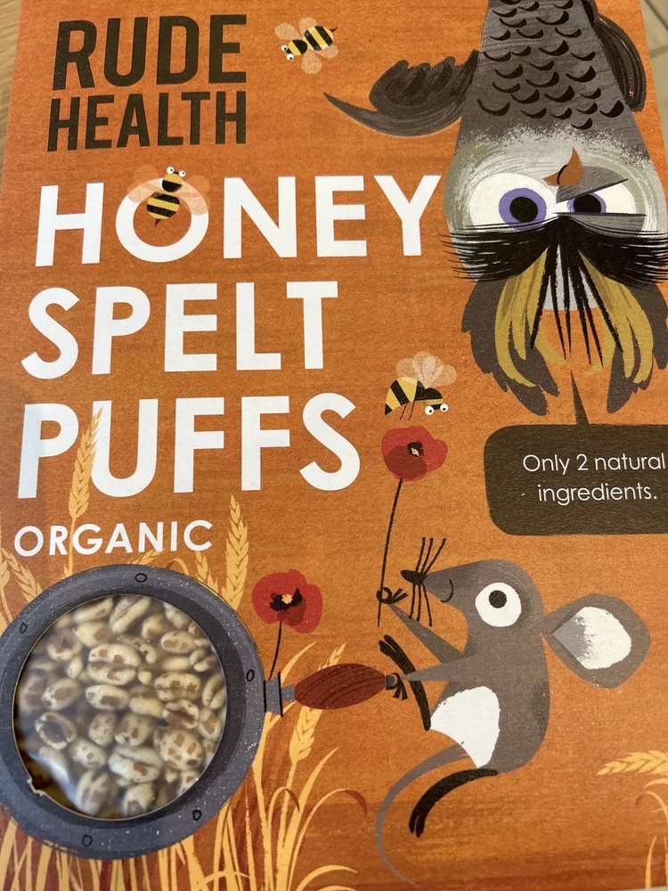 honey spelt puffs