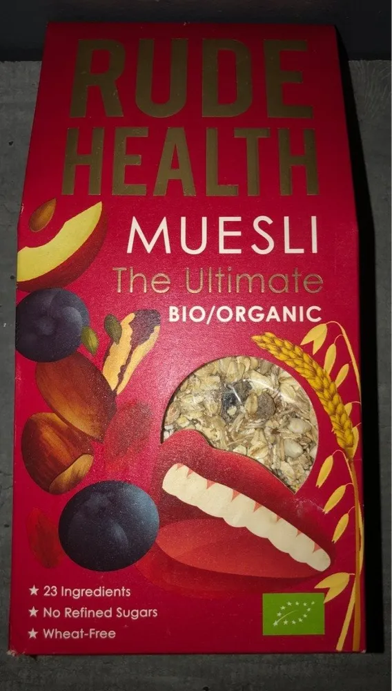 MUESLI THE ULTIMATE ORGANIC