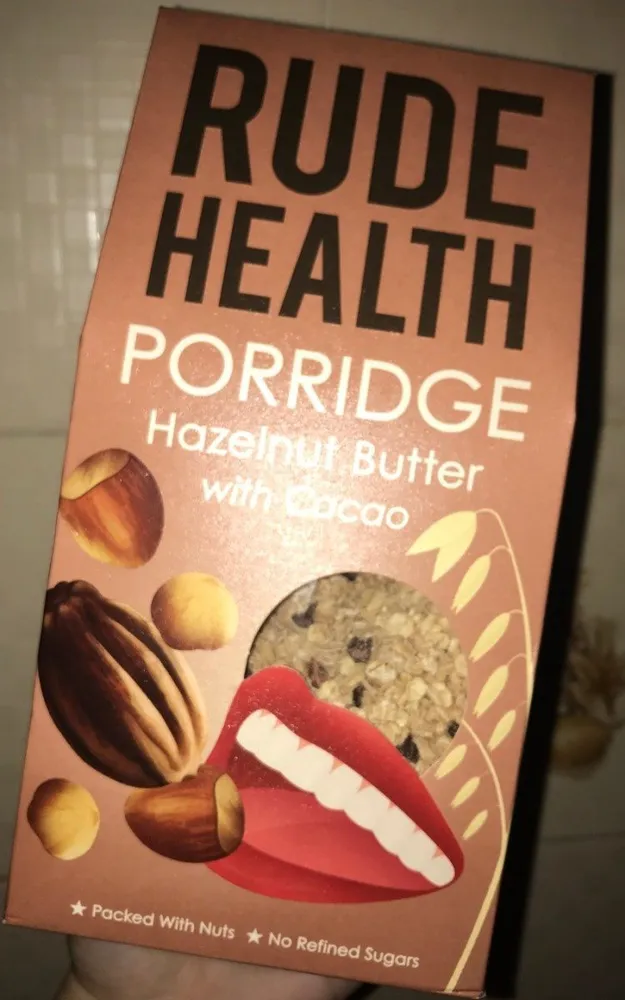 Porridge Hazelnut Butter with Cacao
