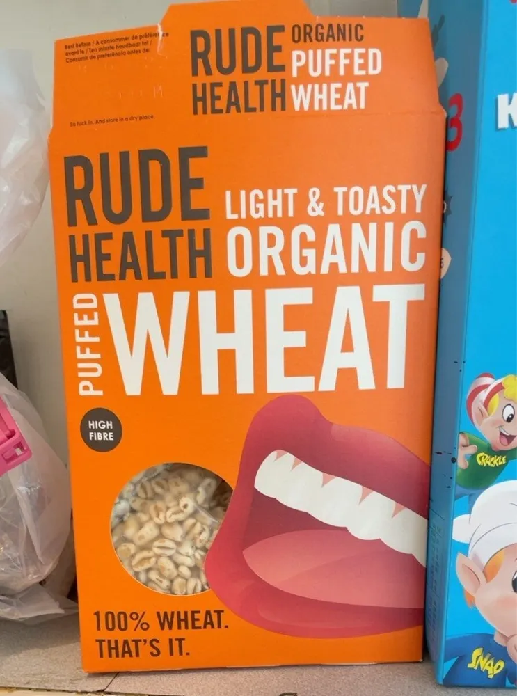 Puffed wheat