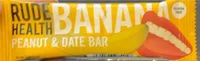 banana peanut and date bar