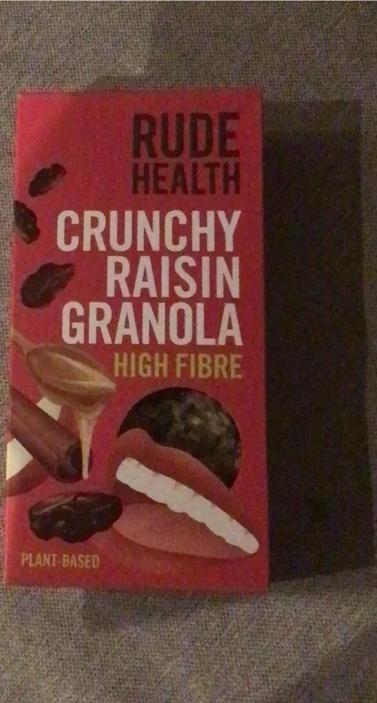 Crunchy Raisin Granola