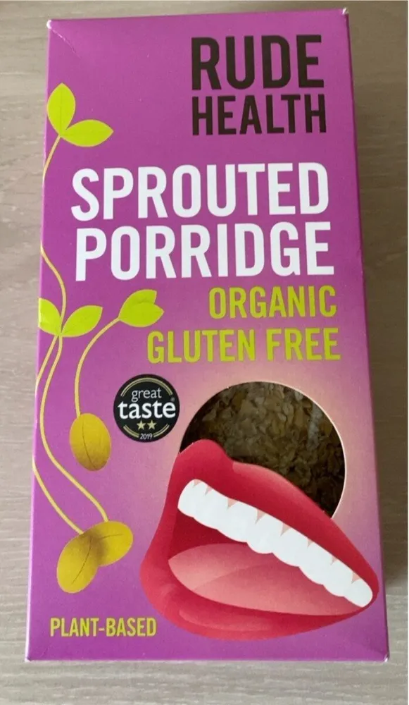 Sprouted Porridge organic Gluten Free