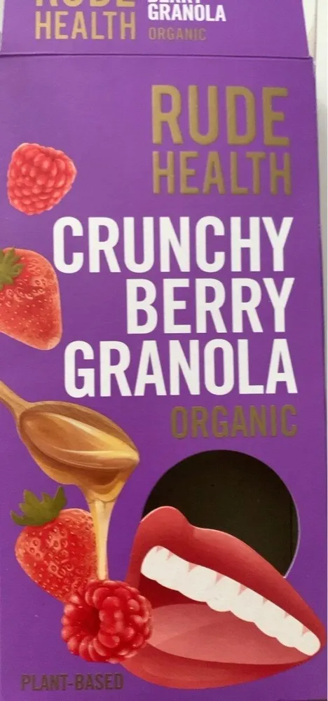 Crunchy berry granola
