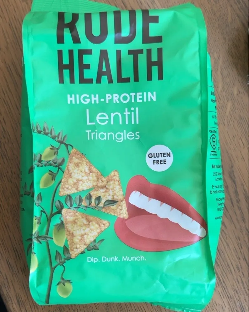 Lentil triangles