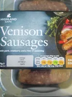 Venison Sausages
