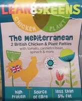 The Mediterranean 2 Bristis Chicken & Plant Patties