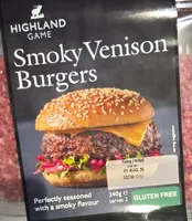 Smoky Venison Burgers