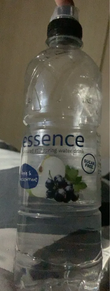 Apple & blackcurrant spring water