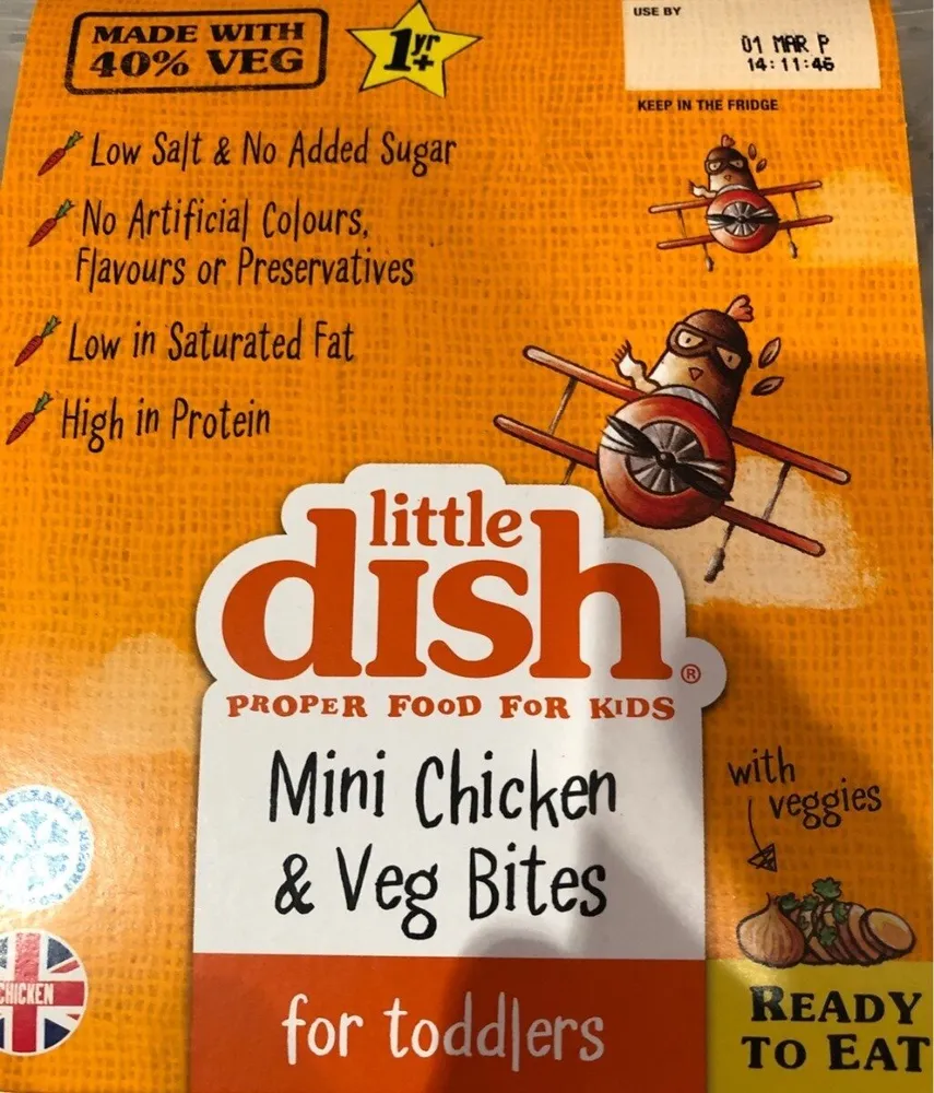 Mini Chicken & Veg Bites
