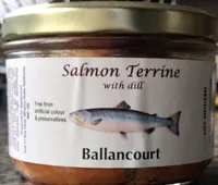 Salmon terrine with dill