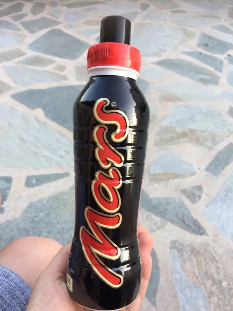 Mars chocolate and caramel flavor mikl drinl