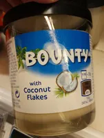 Bountyaufstrich with Coconut Flakes