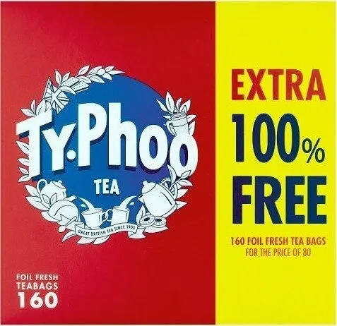 Typhoo Tea Foil Fresh Tea Bags